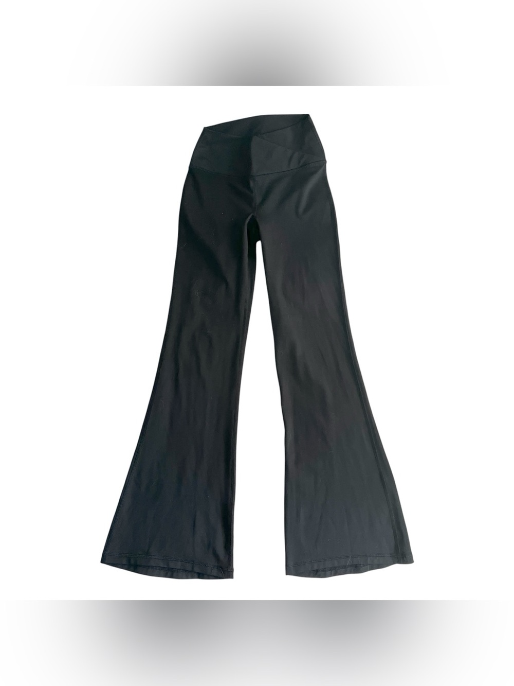 Yogalicious Black Wide-Leg Yoga Pants